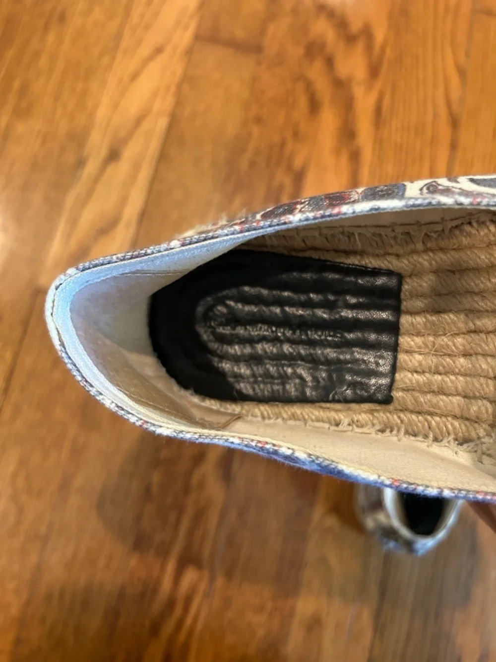 Isabel Marant Multicolor Canvas Espadrille / Size 39 /